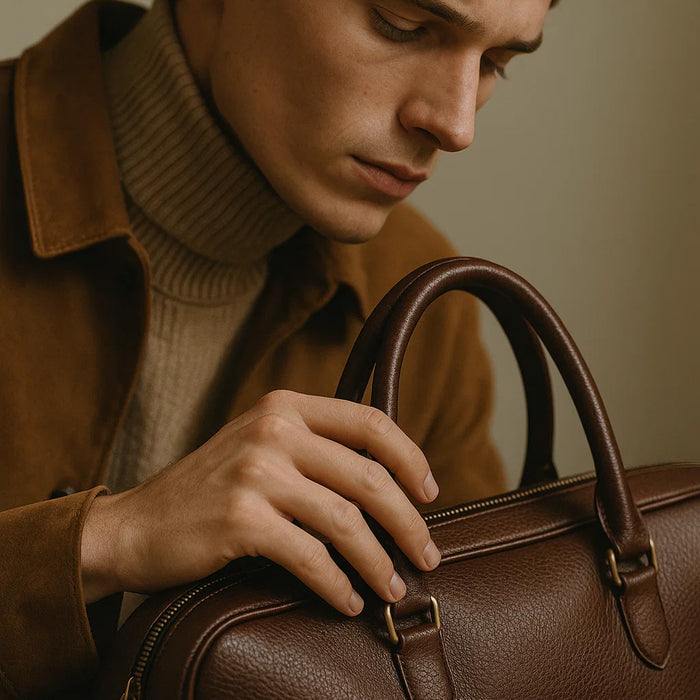 Sac à main classique en cuir véritable pour femmes - jaune Sac à main classique en cuir véritable pour femmes - jaune