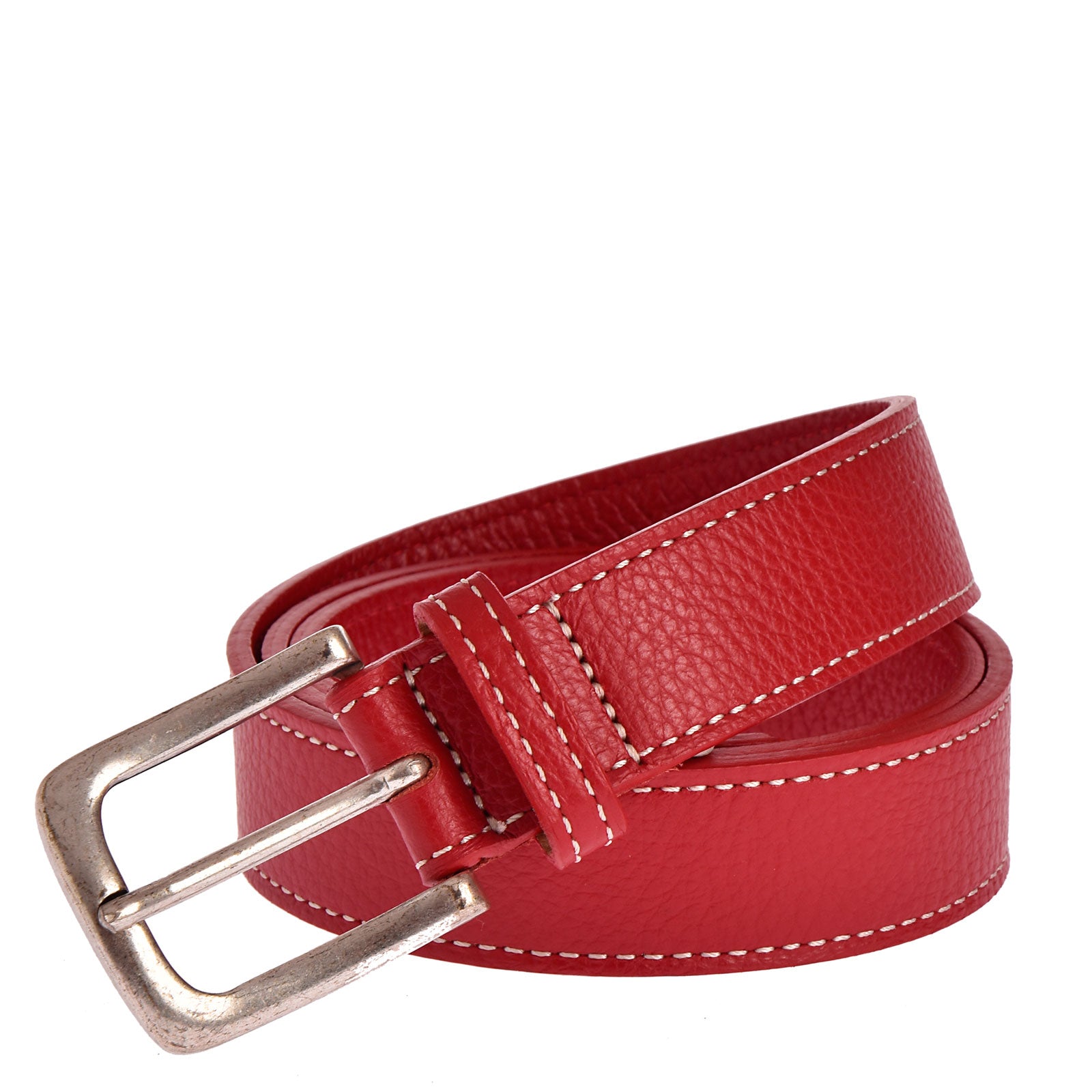 AMBER - Women's grained leather belt