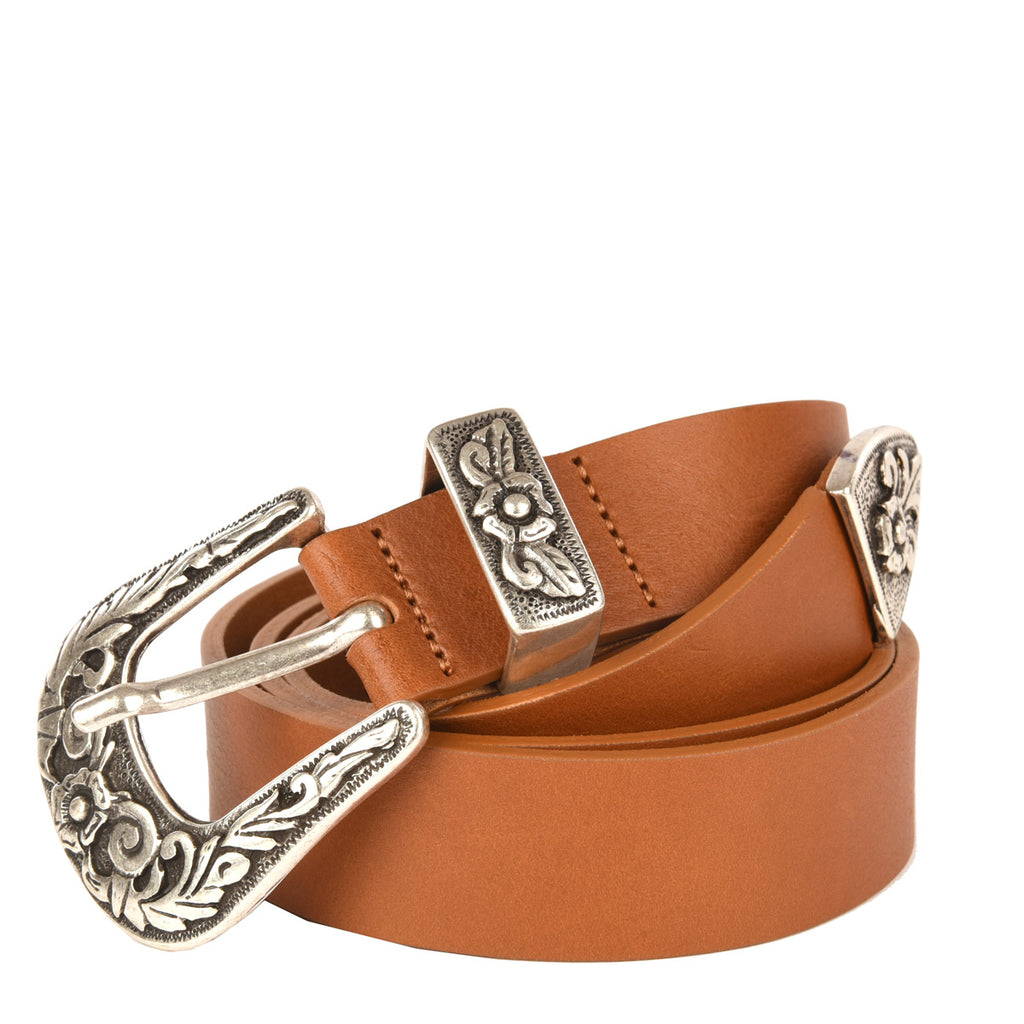 BECKY - Women's grained leather belt