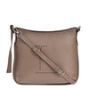 CELIA L - Grained leather messenger bag