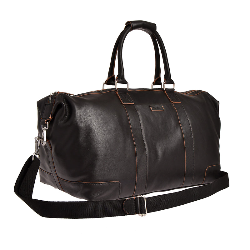 DEAUVILLE - Natural leather travel bag