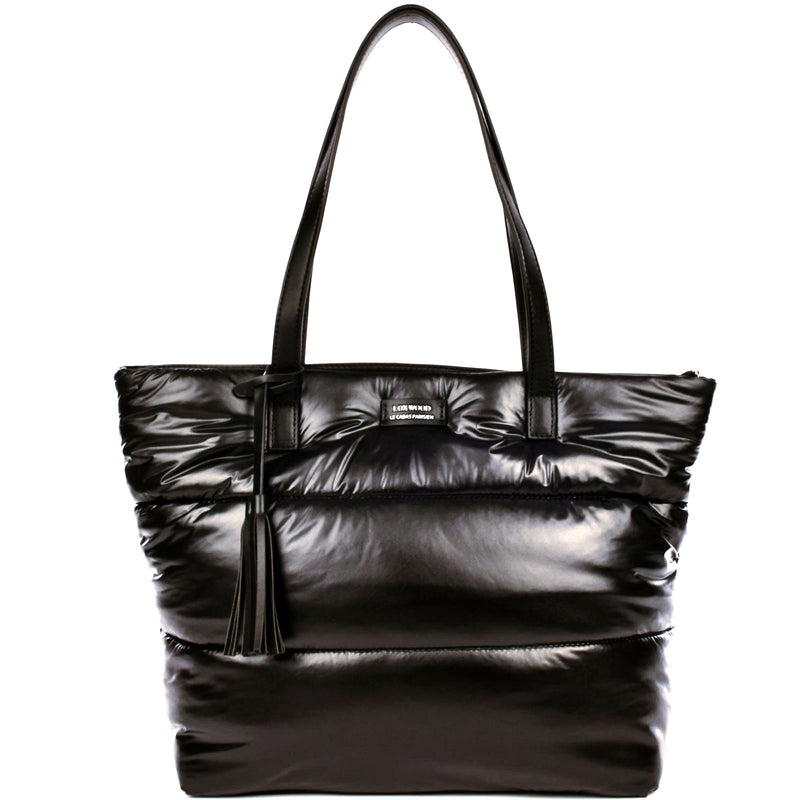 EDEN - DOUDOUNE effect shoulder handbag in nylon