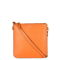 FLOPPY - Grained leather clutch bag