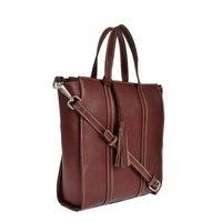 MEDEA LARGE - Large natural leather tote bag