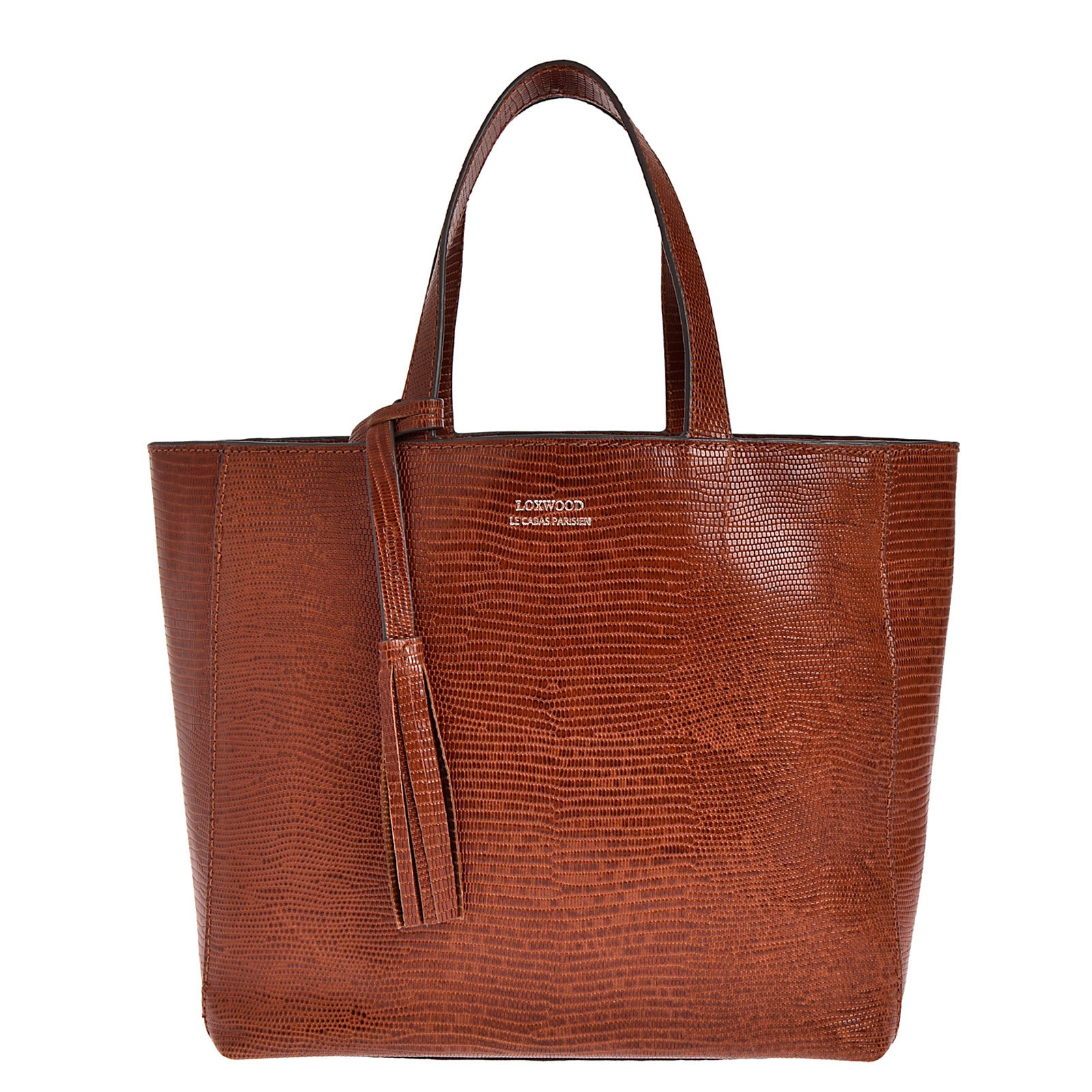 SMALL PARISIAN TOTE - LIZARD EMBOSSED LEATHER