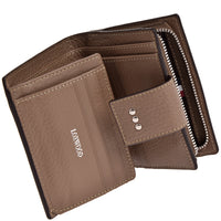 SMALL BACK TO BACK WALLET - Grained leather