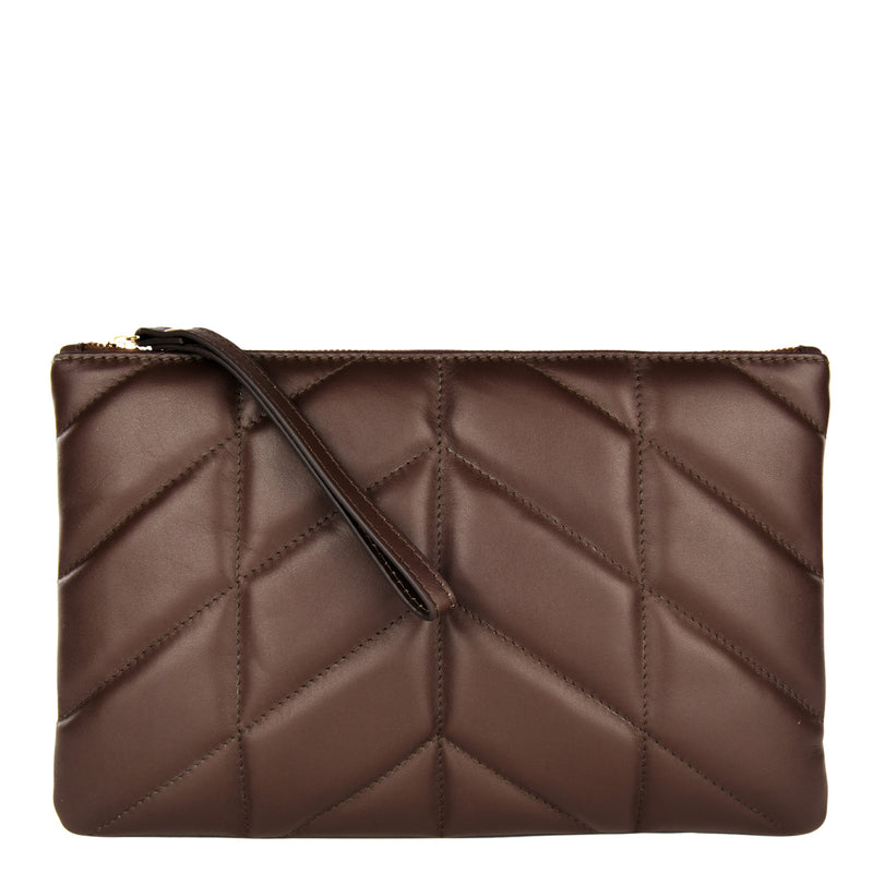 GARANCE - P Pouch in Quilted Nappa Leather
