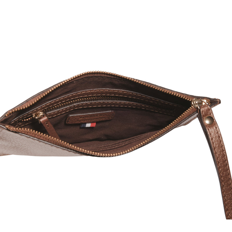 CARABINER POUCH - Grained leather