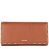 FLAP WALLET - Grained leather