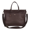 ROME - Grained leather weekend bag
