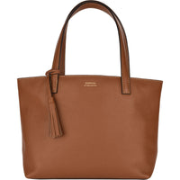 EDEN - Grained leather shoulder handbag