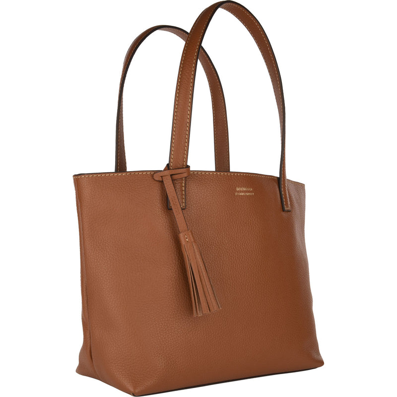 EDEN - Grained leather shoulder handbag