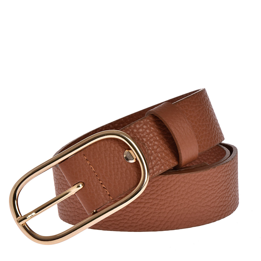 SIENNA - Women's grained leather belt