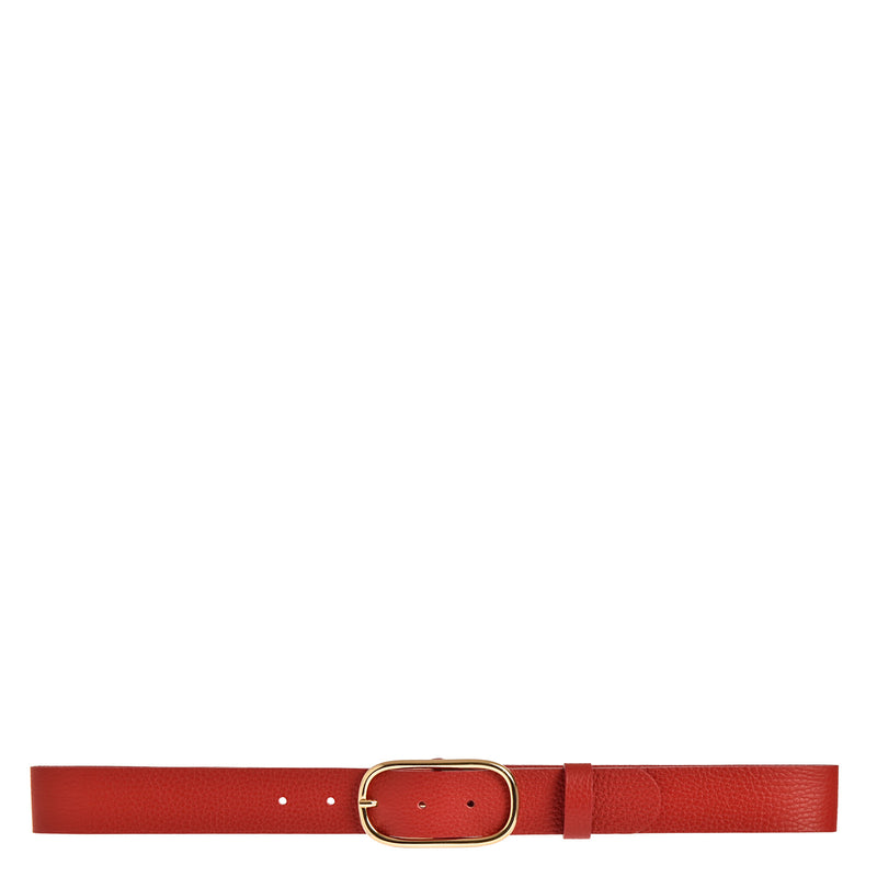 SIENNA - Women's grained leather belt